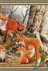 Zolotoe Runo Foxy family DZH-036