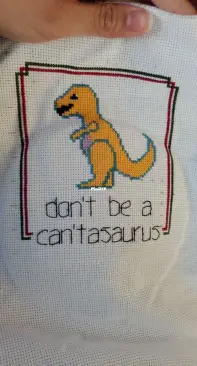 Don't be a can't asaurous