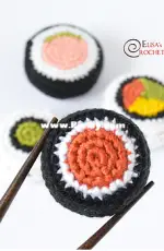 Elisas Crochet - Elisa Sartori - Sushi Rolls - Free