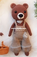 Kartopu - Crochet Papatya - K Cevik - Teddy Nut - German - Free