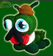 Delicious Crochet - Paola Navarro- Sir charles caterpillar