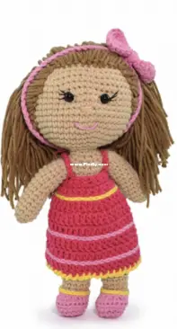 Círculo SA - Amigujumi - Juliana Penhorate  - Lis the doll -  Boneca Lis - Portuguese - Free