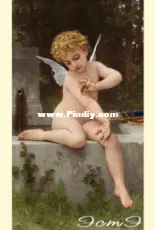 EstE 139 Cupid with Butterfly
