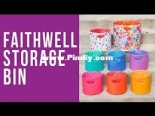 Sew Sweetness - Faithwell Storage Bin - Free