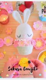Le pompon- Ana Vicky Espiñeira - Sakura little bunny - Sakura conejito - Spanish  -  Free