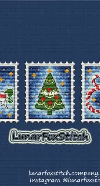 Lunar Fox Stitch - Christmas Disney