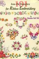 American School of Needlework 3407  Iron-On Transfer for Ribbon Embroidery By Deanna Hall West