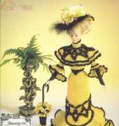 Annie's Calendar Bed Doll Society - The Edwardian Lady - Miss January 1996