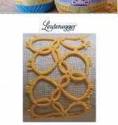 DMC-Leutenegger-Tatting-Yellow Bracelet-Free Pattern