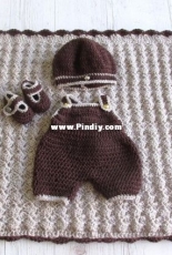 Baby Boy Coming Home Outfit - paintcrochet