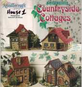 The Needlecraft Shop 943385 Plastic Canvas Country Cottage
