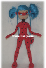 OziLand - Olga Kudrjavceva - Amigurumi Project number 25 - Doll Ladybug