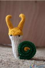 Fallen Designs - Laura Partridge Birdsall -  Loki Laufsnail