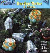 McCall's Creates 16046 Garden Gator & Friends