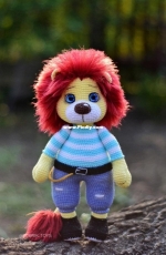 Bobrik toys - Natalia Bober - Lion Tomka - Russian