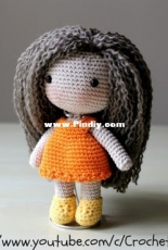 Crochet Mama - Crochet Girl Doll Pattern and Tutorial - Free
