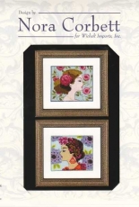 Mirabilia Nora Corbett NC237 - Bella Rose and Bella Hydrangea