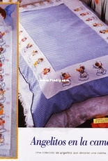 Labores de Ana 105 - Angelitos en la cama / small angels height chart XSD