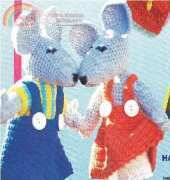 Mr. and Mrs. Mouse from Ariadne Werkschfirst Maart - 1988 - Dutch