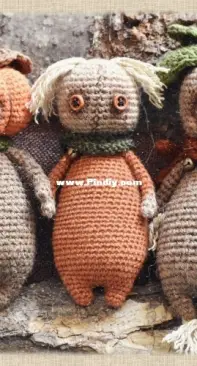 Monsters Pumpkin Scarecrow Mandrake - Julia / Juliya Ustimenko  -