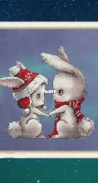 Victoria's Stitch - Rabbits In Love by Victoria Gerasimova XSD
