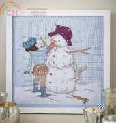Belle & Boo Snow Buddies from Cross Stitcher UK 284