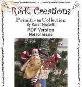 R&K Creations - JOY Christmas Stocking by Karen Nieforth 2008