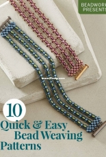 Beadwork Presents: 10 Quick & Easy Bead Weaving Patterns - Interweave 2018