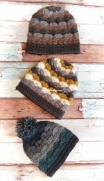 The Crochet Fix - Farrah Jane Tate - Shelltastic Beanie - Free