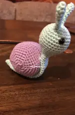 Snail amigurumi