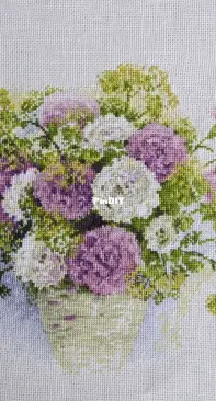 Riolis Cross Stitch Kit Watercolor Roses 