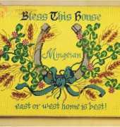 Vintage (1976) Needlepoint: Bless this House by Carolyn Ambuter