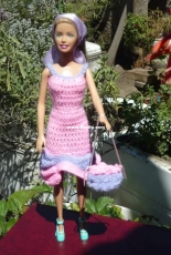 Maguinda Bolsón - Magali dress and bag set for dolls