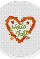 Daily Cross Stitch - Hello Fall