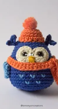 Lemon Yarn Creations - Andreia Ferreira - Woodland Owl - English