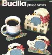 Bucilla -5949- Geese Coasters  - Plastic canvas