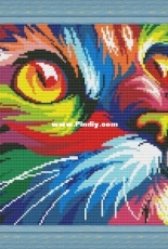 Rainbow Cat by Svetlana Besolova / Norsvet