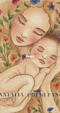 Mother and child by Natalia Cherepanova