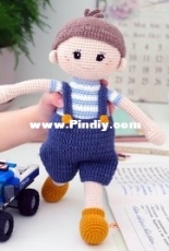 My Crochet Wonders - Marina Chuchkalova - Alex doll