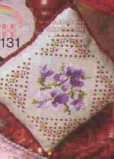 Permin 03-5131 Small Violet Pillow