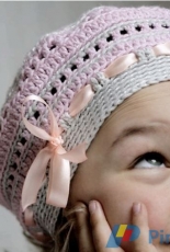 MarianneS - Marianne Seiman - Crochet Beret Style Hat for Children