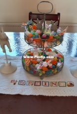 Easter tier tray