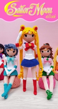 Ame Amis - Ligia Tanferri  - Sailor Moon E Book - Portuguese