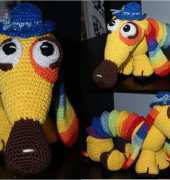 Rainbow dog
