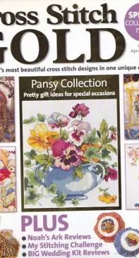 Cross Stitch Gold Issue 3 - April/May 2001