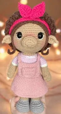 Pink Unicorn Crochet - Juliana Scarpa - Pig Wendy - Portuguese