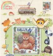DMC Woodland Folk BL863/65 Sally Squirrel XSD