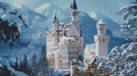 The Cheshire Cat's Designs - Neuschweinstein Castle In Winter