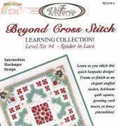 The Victoria Sampler Learning Collection Level 6 Spider in Lace BCS 6-4 - Christmas Cheer