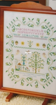 A Stitch Through Time - 1833 Sampler by Fiona Mcivor from Cross Stitch Gold 68